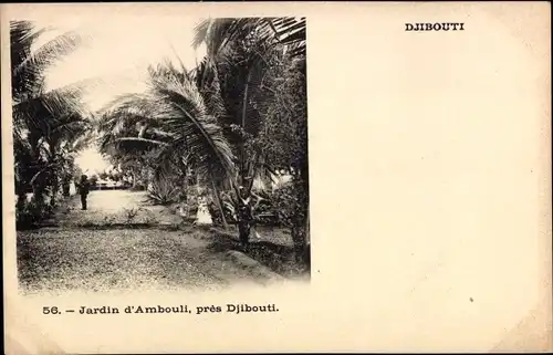 Ak Dschibuti, Garten von Ambouli