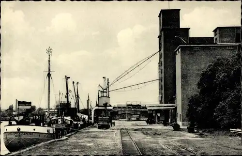 Ak Itzehoe in Holstein, Suder Hafen