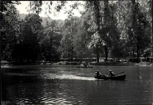 Foto Lutherstadt Eisenach in Thüringen, Gewässer, Ruderboot