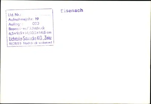 Foto Lutherstadt Eisenach in Thüringen, Gewässer, Ruderboot