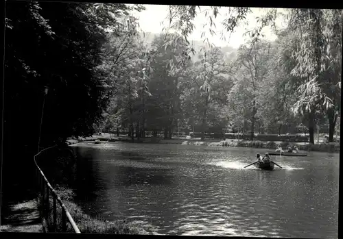 Foto Lutherstadt Eisenach in Thüringen, Gewässer, Ruderboot