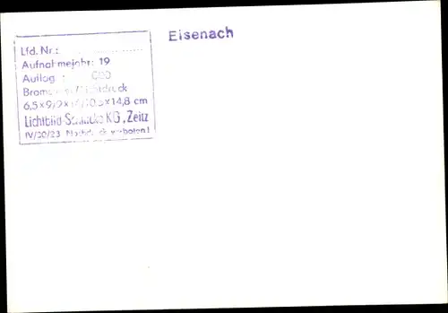 Foto Lutherstadt Eisenach in Thüringen, Gewässer, Ruderboot