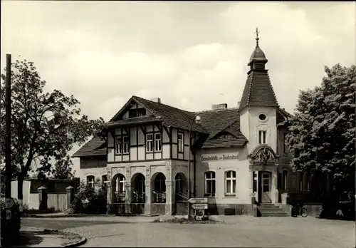 Ak Mellensee in Brandenburg, Gaststätte am Bahnhof