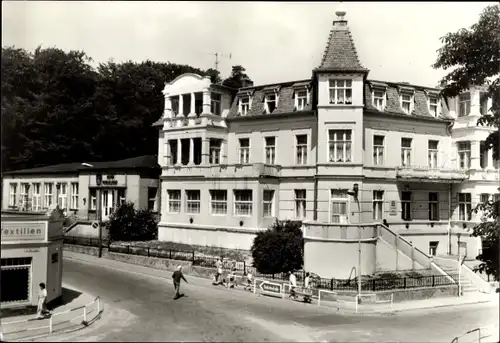 Ak Bansin Heringsdorf Usedom, FDGB Erholungsheim Jullian Marchlewski