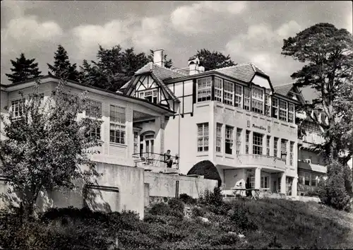 Ak Ostseebad Bansin Heringsdorf auf Usedom, FDGB-Heim Seeschloss