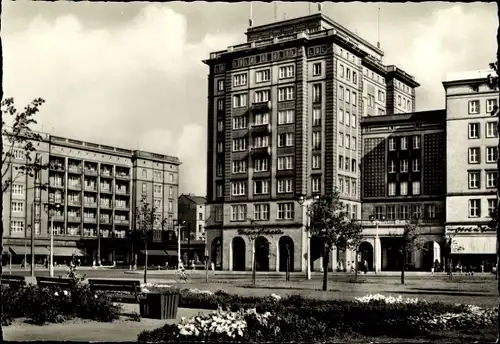 Ak Magdeburg an der Elbe, Wilhelm-Pieck-Allee, Weinarkade