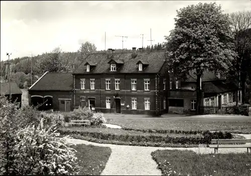Ak Sohl Bad Elster im Vogtland, HO-Gaststätte, Außenansicht