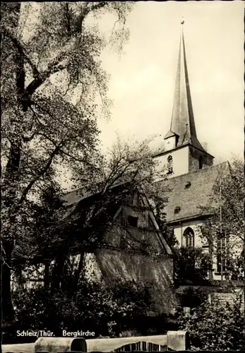 Ak Schleiz im Vogtland Thüringen, Bergkirche