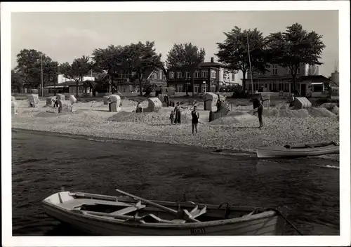 Foto Ak Ostseebad Niendorf Timmendorfer Strand, Strandpartie