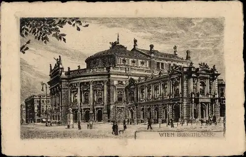 Ak Wien I., Burgtheater