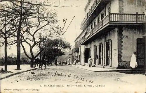 Ak Dakar Senegal, Boulevard Pinet Laprade, Post