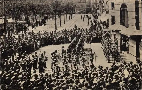 Ak Straßburg Straßburg Elsass Bas Rhin, Hauptwache