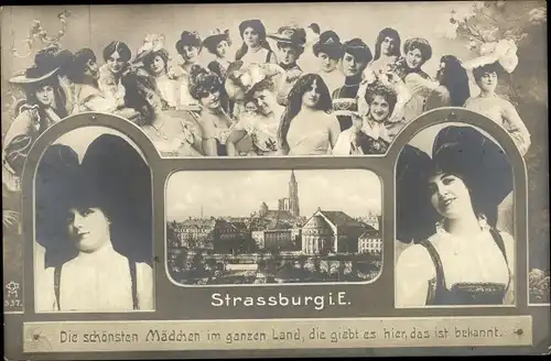 Ak Straßburg Straßburg Elsass Bas-Rhin
