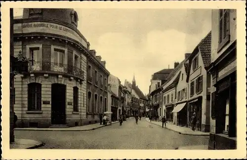 Ak Guebwiller Gebweiler Elsass Haut Rhin, Rue de la République