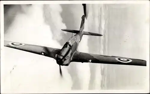 Ak Britisches Kampfflugzeug