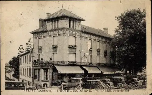 Ak Rethel-Ardennen, Hotel Moderne