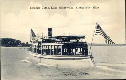 Ak Steamer Como, Lake Minnetonka, Minneapolis Minnesota