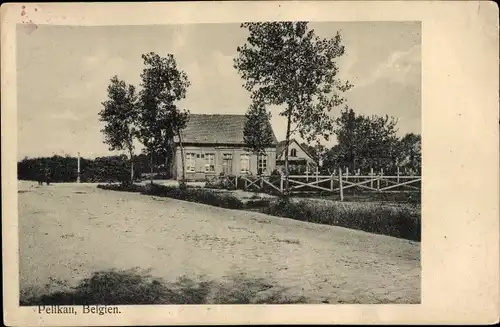 Ak Pelikan Langemark Poelkapelle Westflandern, Friedhof