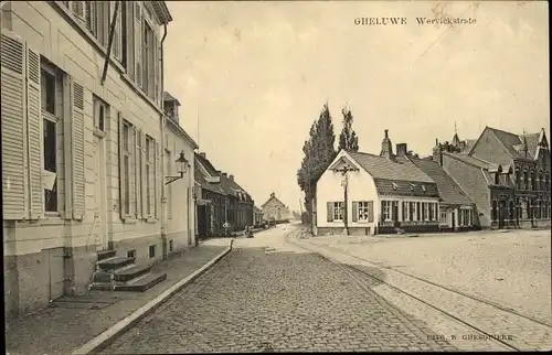 Ak Gheluwe Geluwe Westflandern, Wervlekstraße