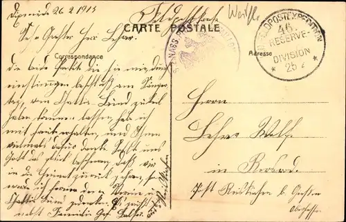 Ak Zarren Westflandern, Algemeen Zicht