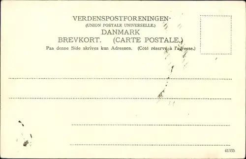 Ak Nakskov Lolland Dänemark, Straßenpartie