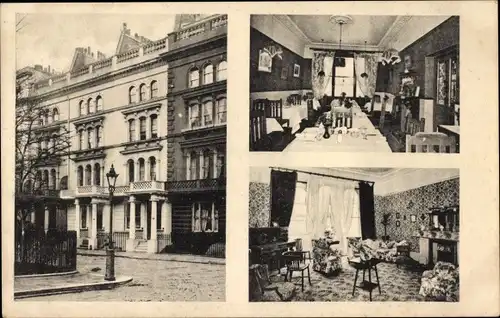 Ak London City England, Bayswater, Leinster Square