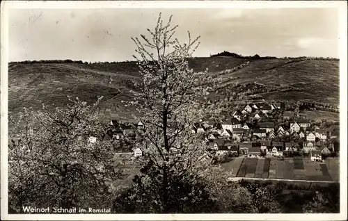 Ak Schnait Weinstadt in Württemberg, Teilansicht, Gasthof zum Lamm