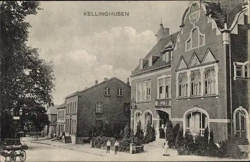 Ak Kellinghusen in Schleswig Holstein, Straßenpartie