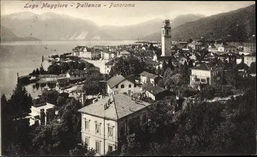 Ak Pallanza Lago Maggiore Piemonte, Panorama