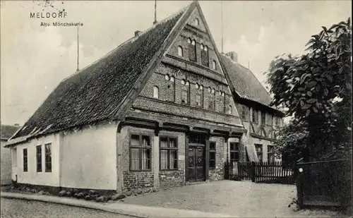 Ak Meldorf in Holstein, Alte Mönchskurie