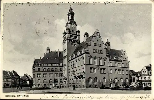 Ak Döbeln Sachsen, Rathaus