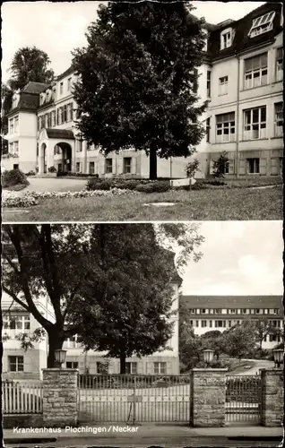 Ak Plochingen am Neckar, Krankenhaus