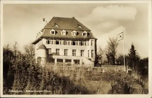 Ak Tübingen am Neckar, Rothenburger Haus