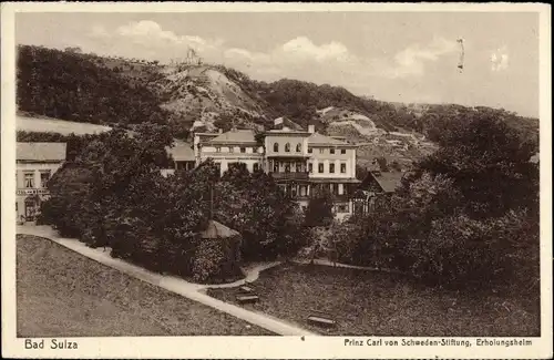 Ak Bad Sulza Thüringen, Prinz Carl von Schweden Stiftung, Erholungsheim