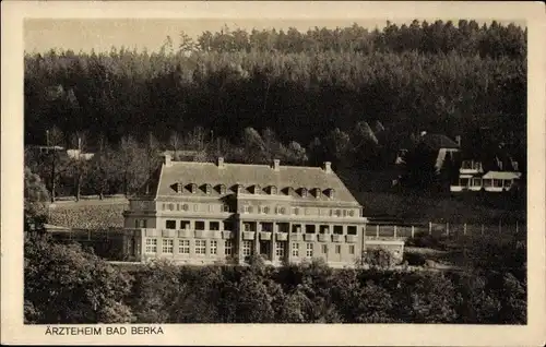 Ak Bad Berka Weimarer Land, Blick auf das Ärzteheim