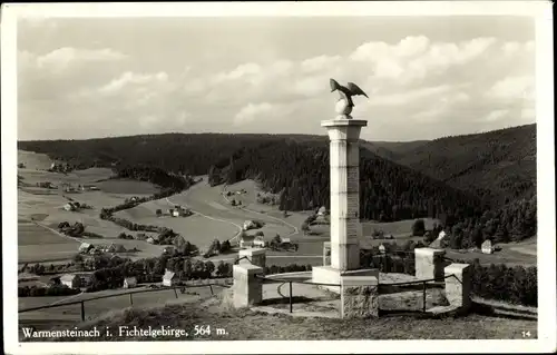 Ak Warmensteinach Oberfranken Bayern, Kriegerdenkmal