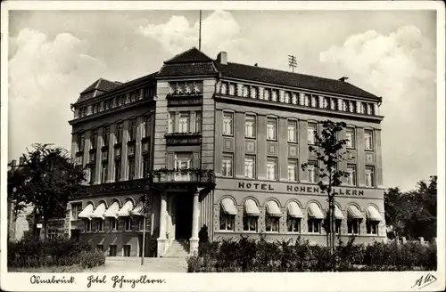 Ak Osnabrück in Niedersachsen, Hotel Hohenzollern