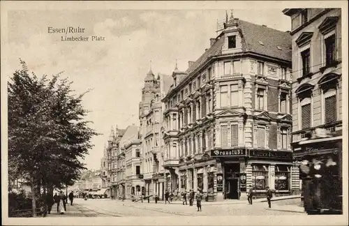 Ak Essen im Ruhrgebiet, Limbecker Platz, Braustübl