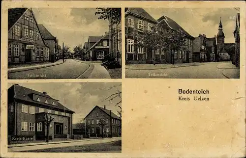 Ak Bad Bodenteich in der Lüneburger Heide, Straßenpartie, Kreis Kasse