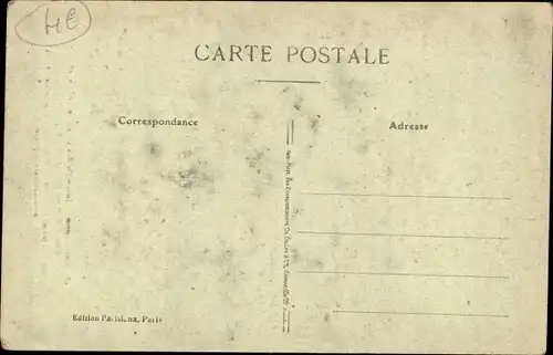 Ak Saloniki Thessaloniki Griechenland, Brand der Stadt 1917, Venizelos-Straße