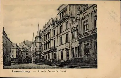 Ak Luxemburg, Großherzoglicher Palast