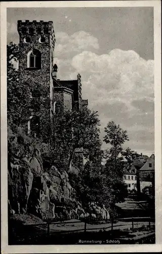 Ak Ronneburg in Thüringen, Schloss