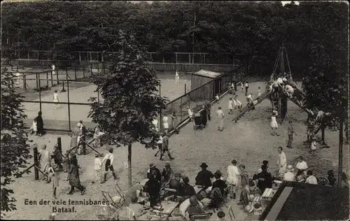 Ak 's Gravenhage Den Haag Südholland, Bataaf, Tennisplatz