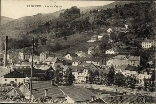 Ak La Bresse Vosges, Blick von der Mitte