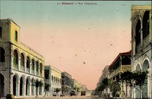 Ak Dschibuti, Straße von Abessinien