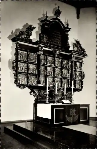 Ak Itzehoe in Holstein, Altar der St. Laurentiikirche