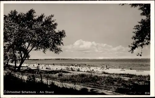 Ak Ostseebad Scharbeutz in Ostholstein, Strand