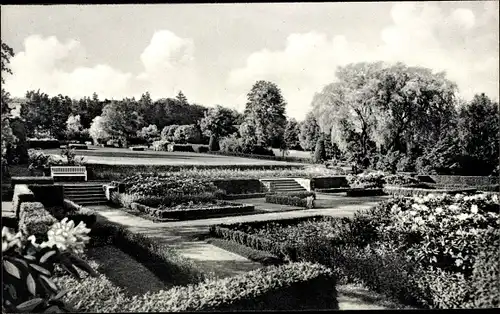 Ak Bad Meinberg am Teutoburger Wald, Berggarten