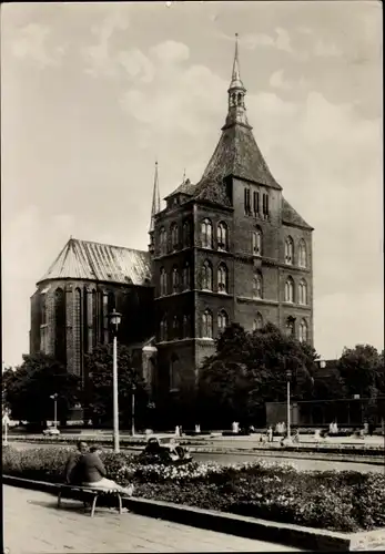 Ak Hansestadt Rostock, Marienkirche