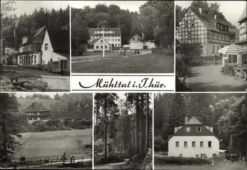 Ak Eisenberg in Thüringen, Naupoldsmühle, Walkmühle, Schössersmühle, Amtsschreibersmühle